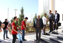 گزارش تصویری استقبال هیات رئیسه دانشگاه  از تیم رباتیک دانشگاه صنعتی شاهرود